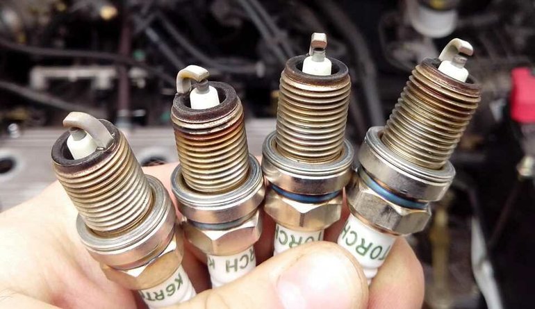 Performance of used spark plug