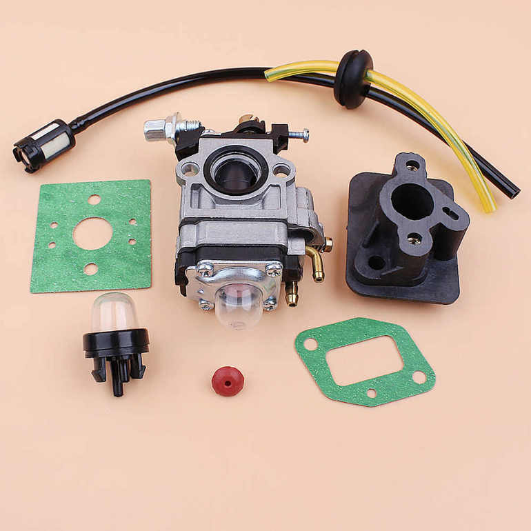 Gaskets in trimmer carburetor