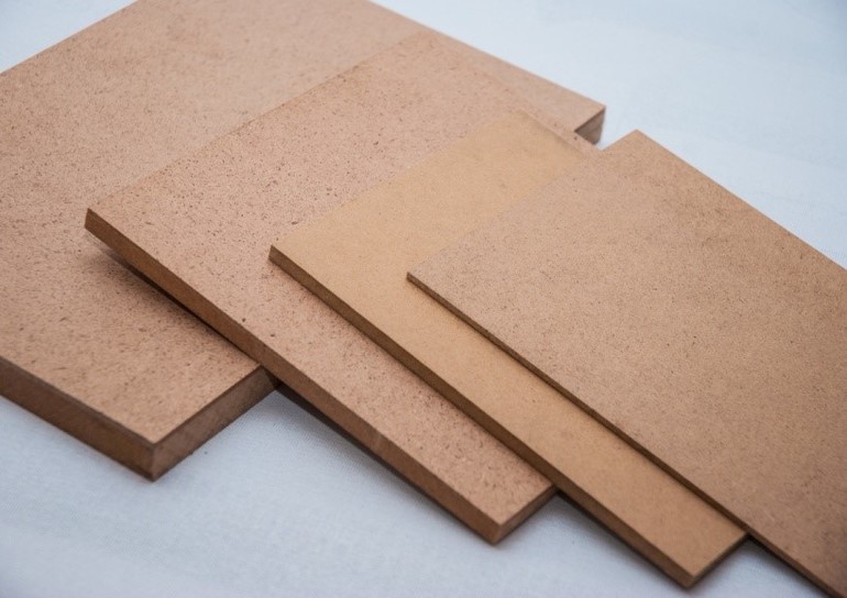 MDF - a type of wood slab