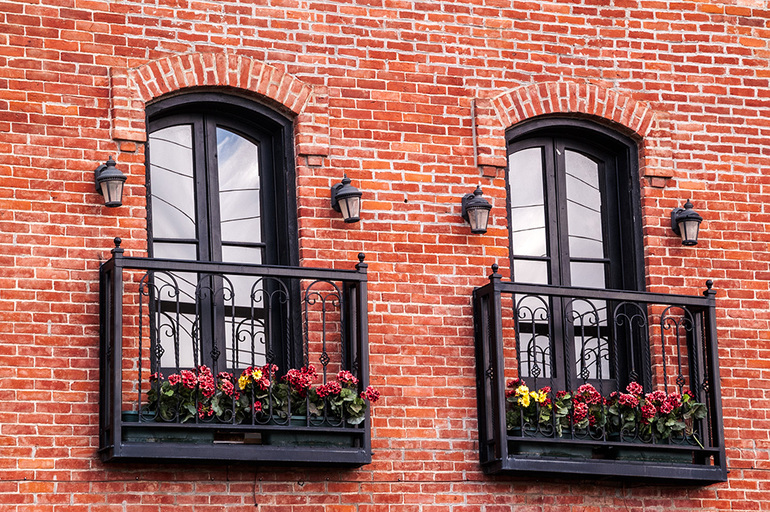 French balcony