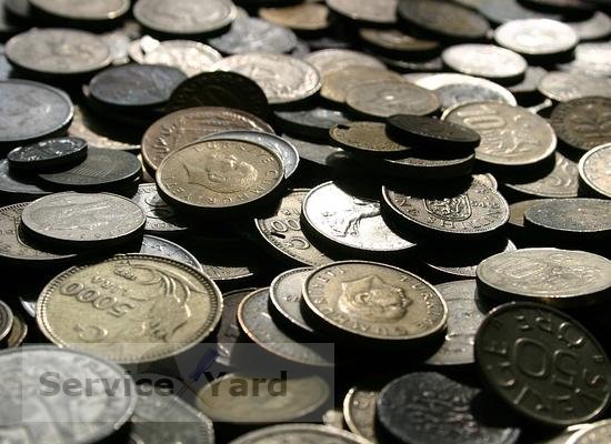 Cleaning coins with citric acid