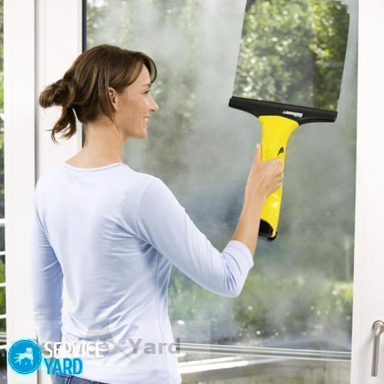 Washing windows