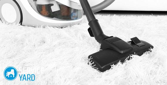 Vacuum cleaner carpet