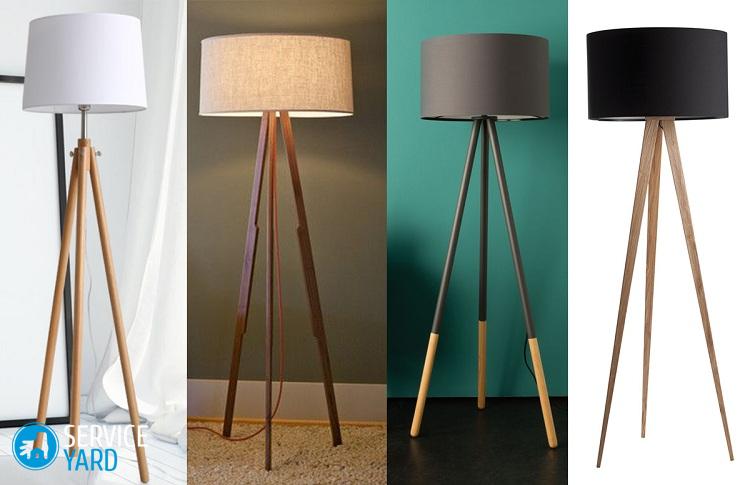 DIY. Do-it-yourself floor lamp. Floor lamps.